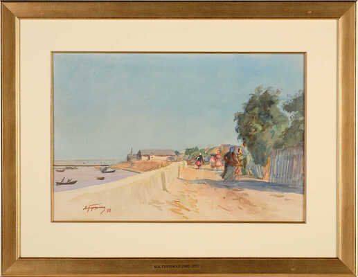 Горшман Мендель Хаимович. Набережная в Ахтарске